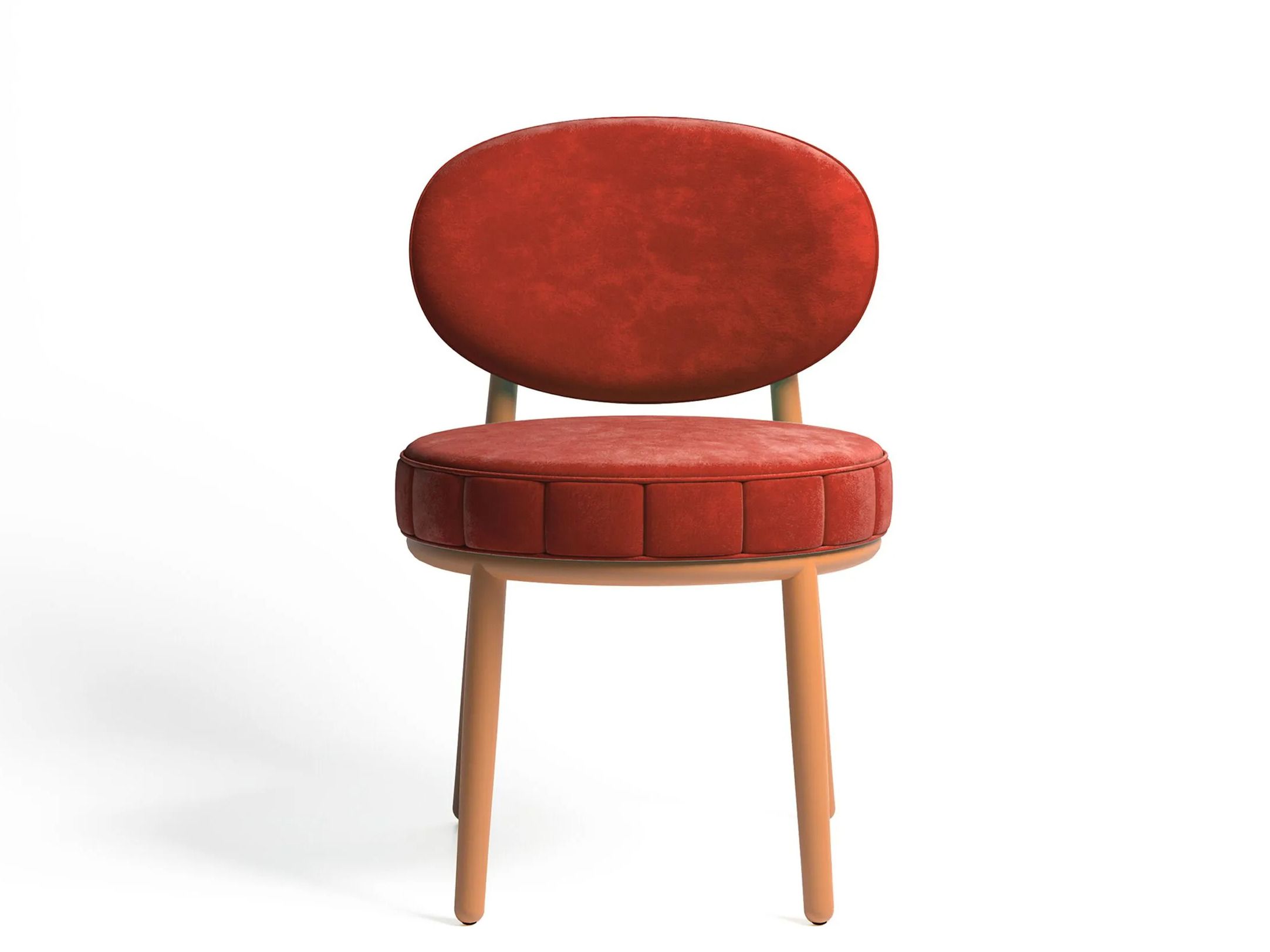 Мягкий стул из ткани JOB’S Daisy ARCH-00137124