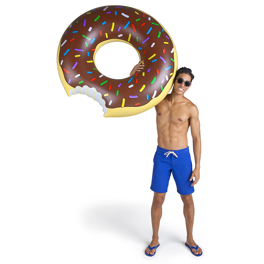 BMPF-0008 Круг надувной , chocolate donut BigMouth  - Вид №7