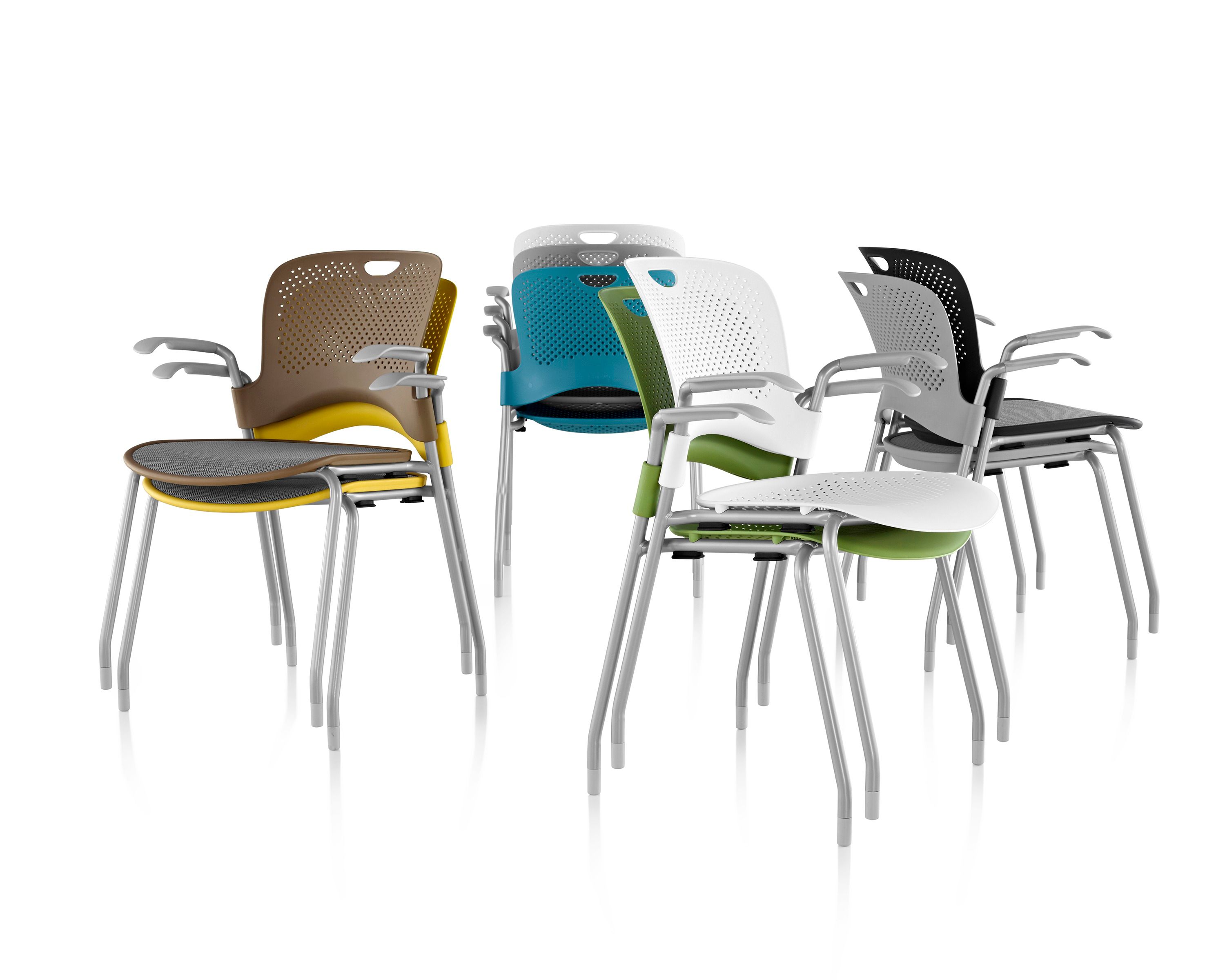Штабелируемый стул nylon® с подлокотниками Herman Miller Caper ARCH-00079623 - Вид №9