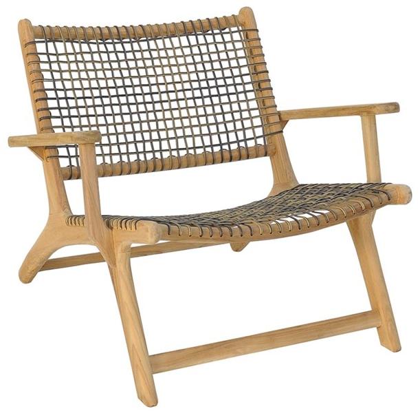 cbdesign Садовое кресло из тика и синтетики Vienna Tj 342b - Вид №4