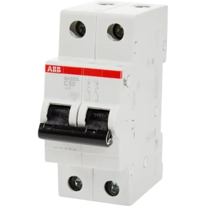 Автоматический выключатель ABB SH202L 1P CN 50 А 4.5 кА 2CDS242001R0504
