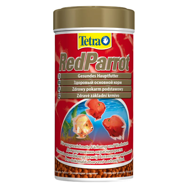 Т00017313 Корм для рыб Red Parrot для красных попугаев в шариках 250мл TETRA 