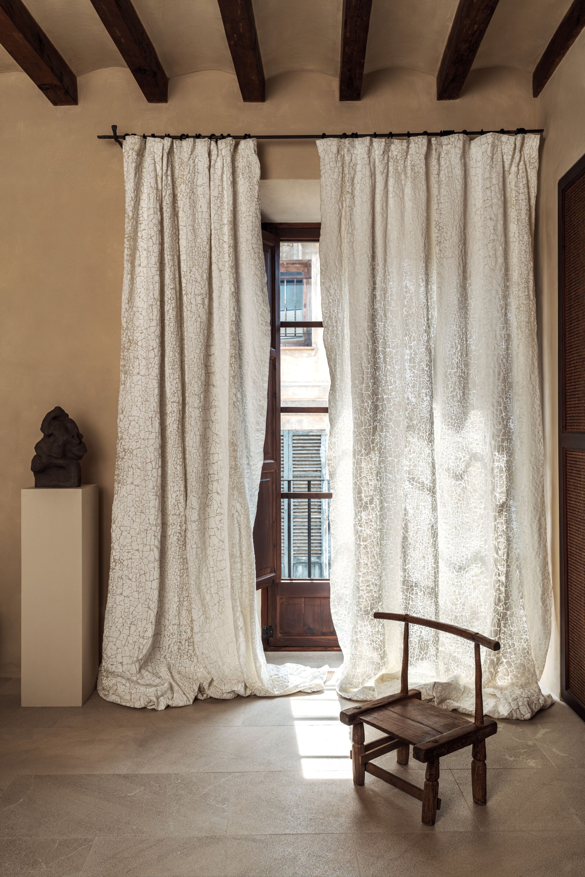 Однотонная шерстяная ткань devorè Élitis Éphémère ARCH-00016523 - Вид №4