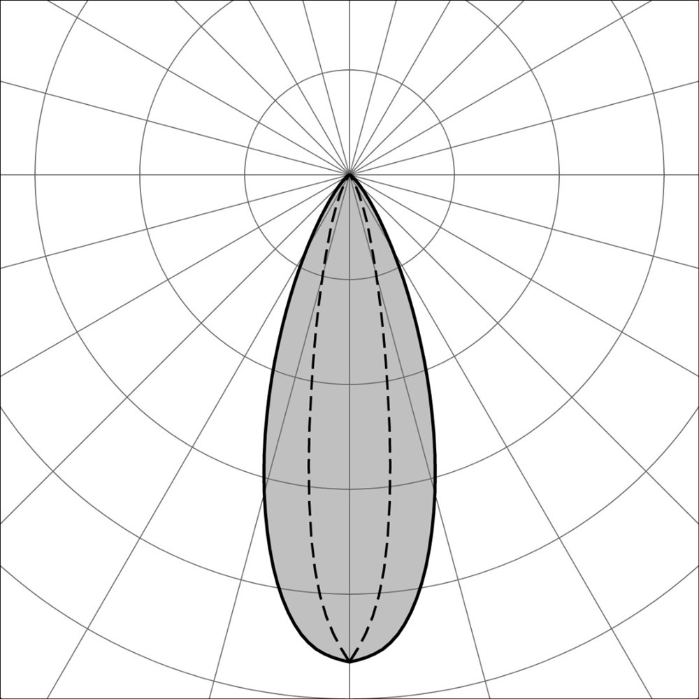 Tratto Wall 1200 Ghidini Tratto Wall .05 Темно-Cерый (Матовый)  - Вид №3