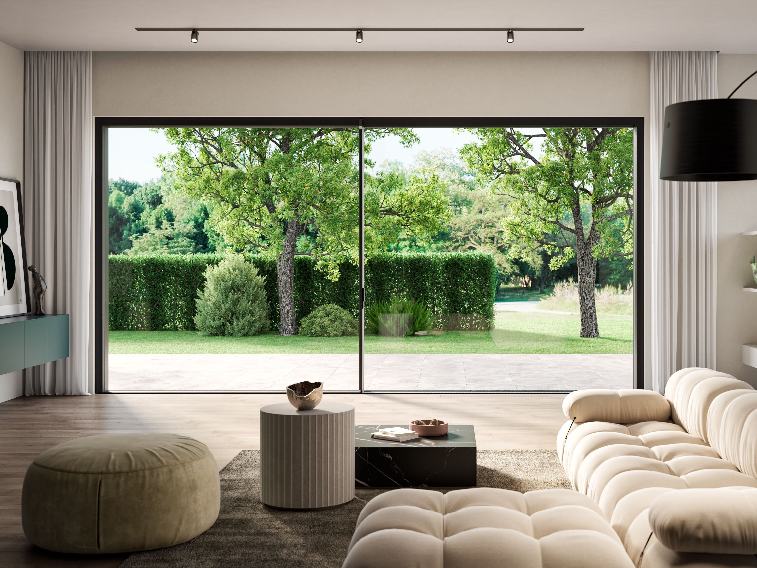 Алюминиевые раздвижные двери-окна WnD SKYSLIDE ARCH-00079745