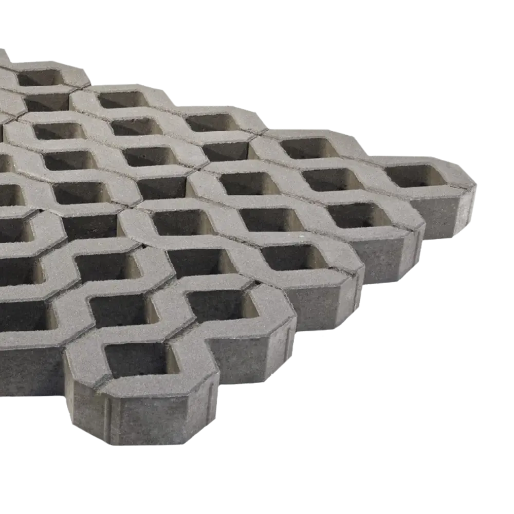 Газонная решетка 600x400x80 мм серый 82907332 STLM-2141752 Santreyd 