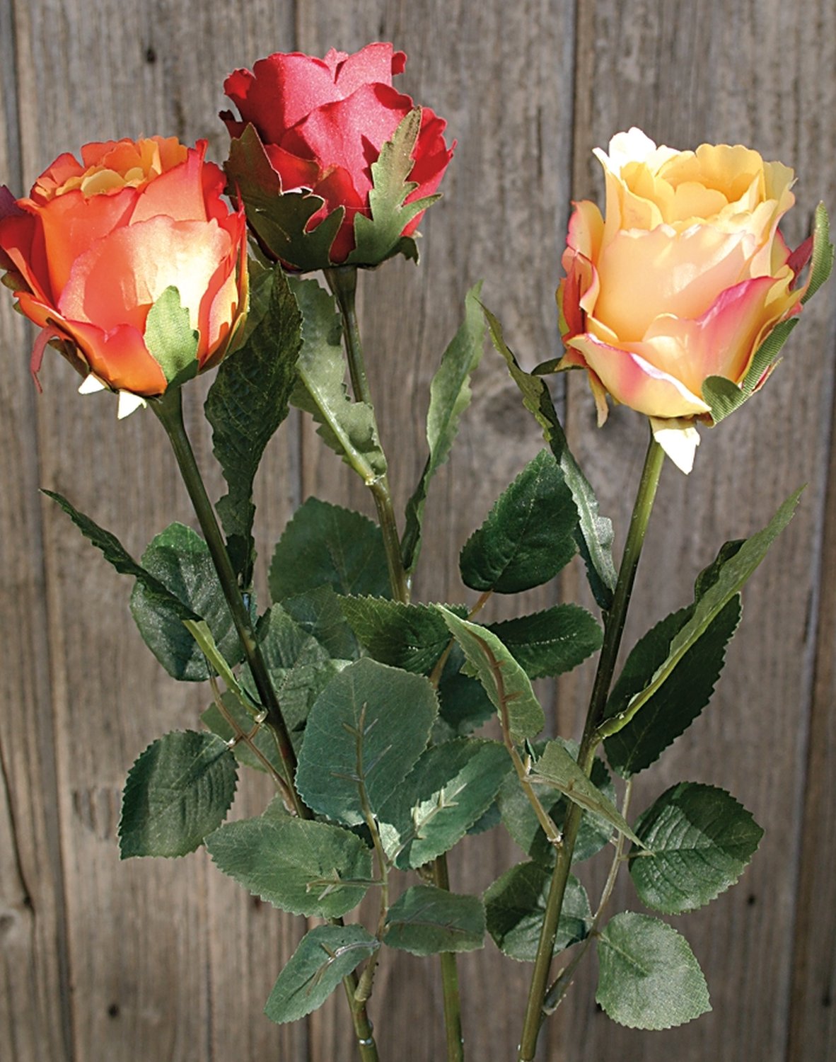 9825 444 a2 Искусственная роза, 45 см, красная H-andreas 