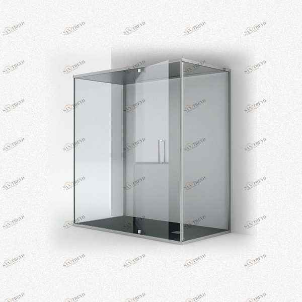 Ограждение для душа и турецкой бани Gemini 7 130х120 см 1GMC8S0 Gruppo Geromin