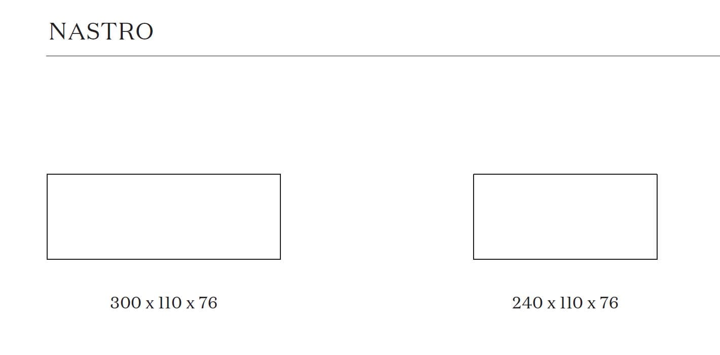 Прямоугольный обеденный стол из шпона Riccardo Rivoli NASTRO ARCH-00115193 - Вид №7
