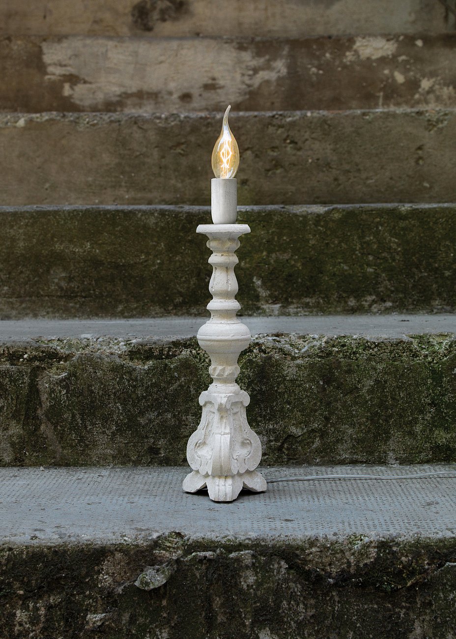 Настольная лампа Don Gino 56 от Karman Don Gino 56 KARMAN ПОДСВЕЧНИК, СВЕЧА 244957 Серый  - Вид №2