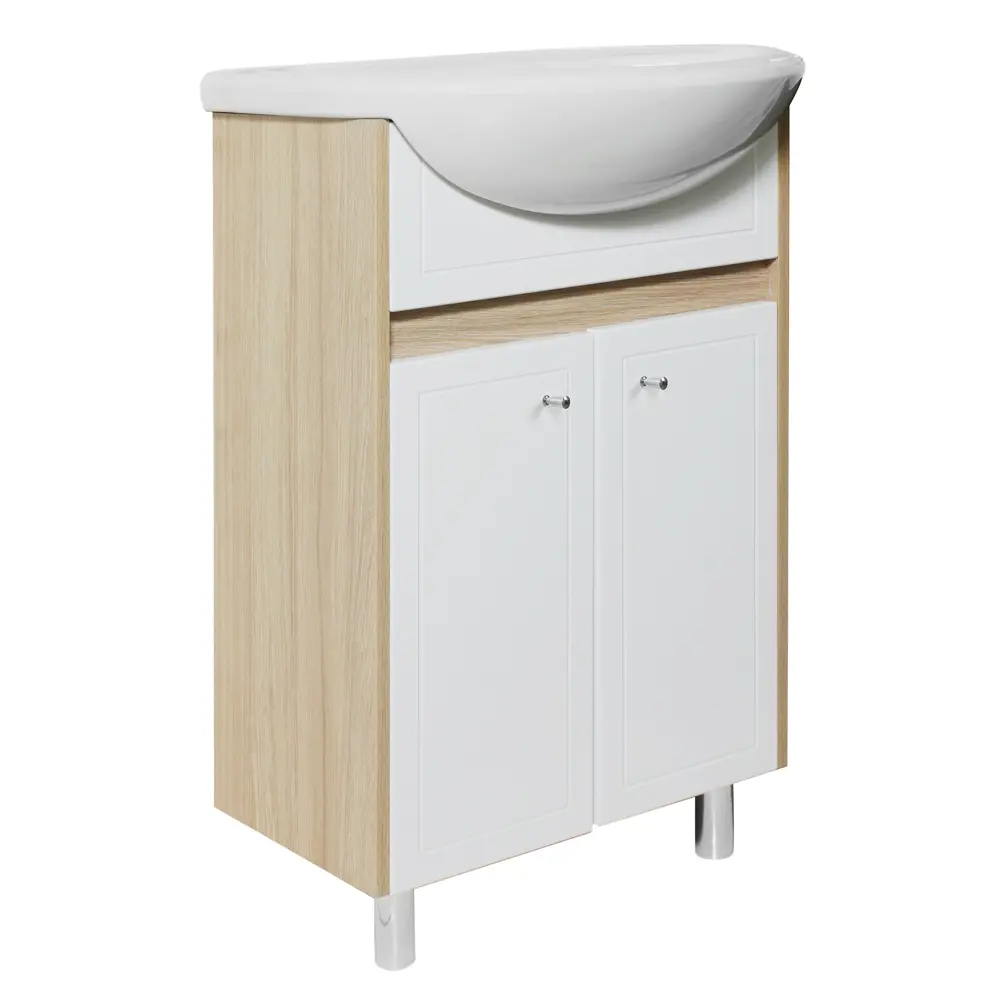 Тумба под раковину напольная «Магнолия» 55 см Santreyd STLM-2159042 - Вид №1