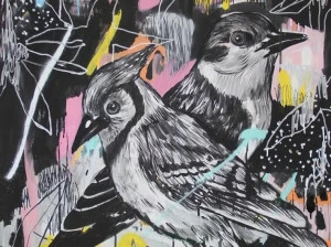 MOMENTI Авторский художественный принт Crazy home paintings Re-012