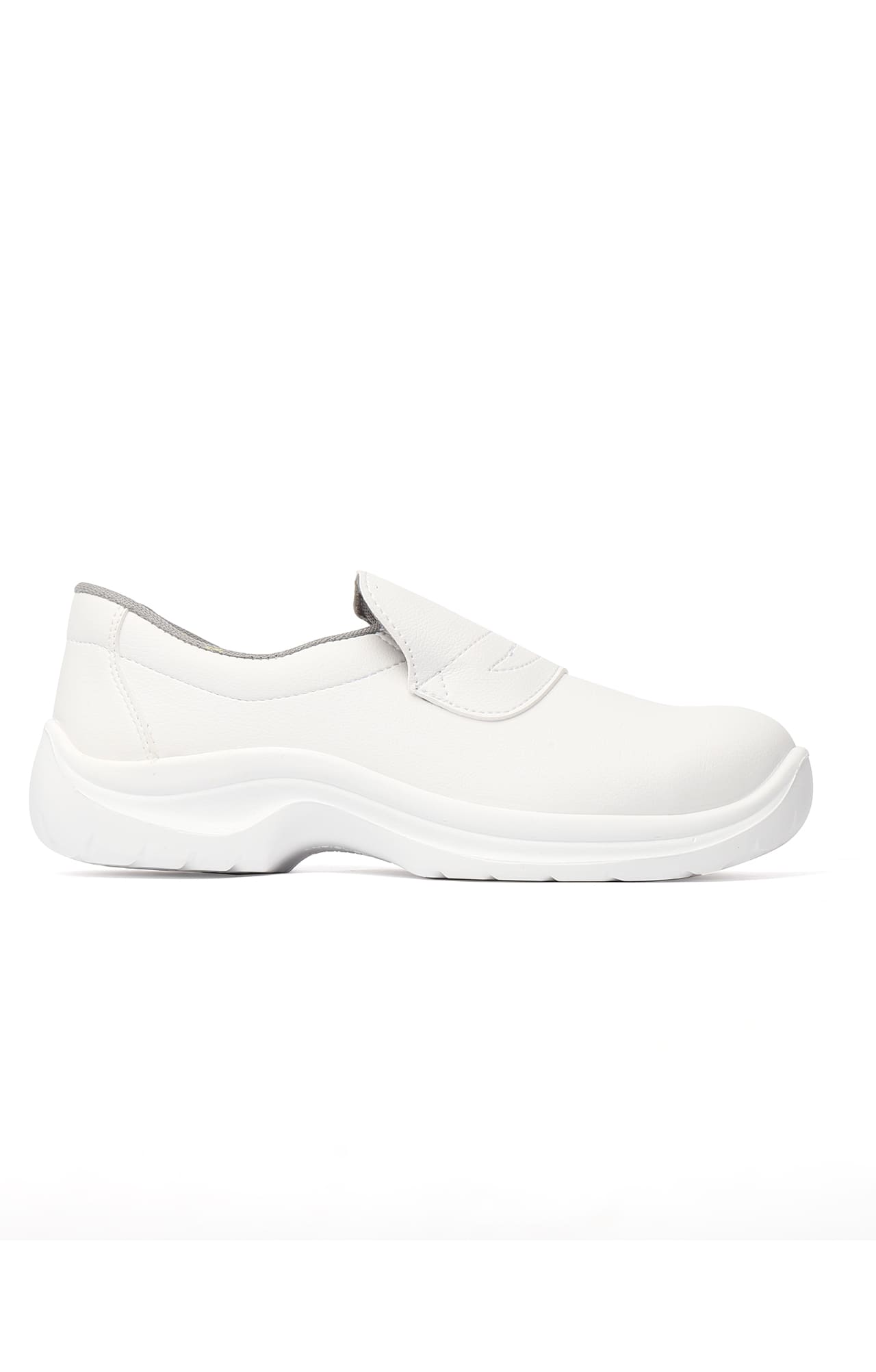 5033272 Полуботинки АЛМИ с металлическим подноском арт 80007 011600 белые  Одежда для поваров  размер 45 Спецодежда  - Вид №2