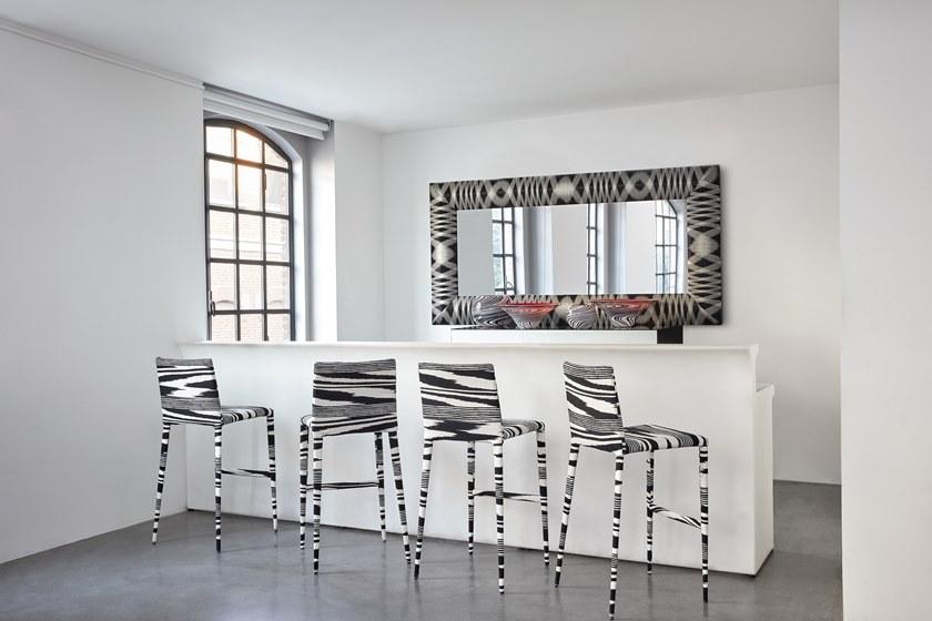 MissoniHome Высокий табурет из ткани sun-id-1438589 - Вид №3