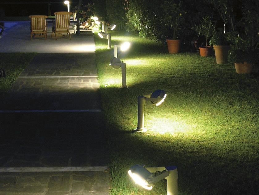 Martinelli Luce Светодиодный столб из смолы Out 2203 - Вид №2