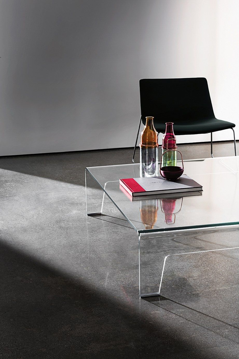 Низкий стеклянный журнальный столик Sovet Italia лягушка ARCH-00050835 - Вид №1