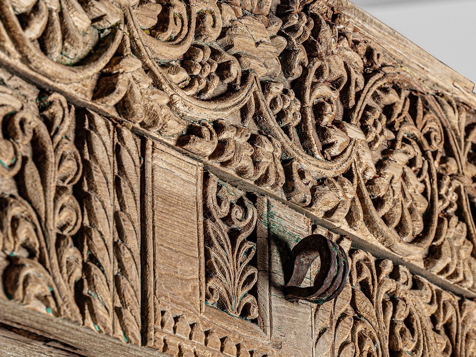 Прямоугольное напольное зеркало из тикового дерева с рамкой Vical Home ARGEEN ARCH-00146219 - Вид №3