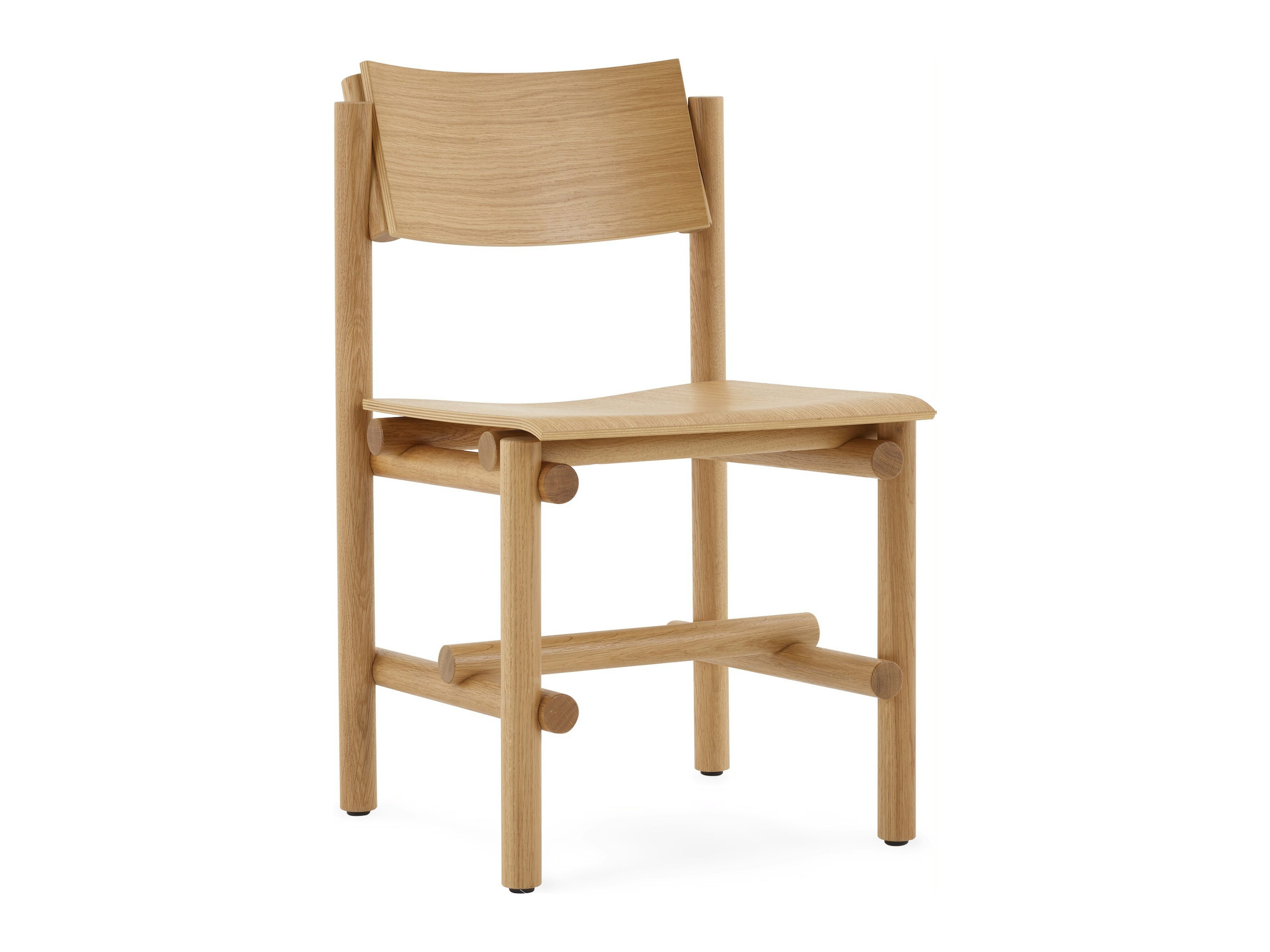 Деревянный стул с открытой спинкой Knoll Muecke Wood ARCH-00010615