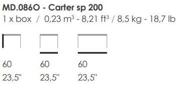 Fenabel Круглый деревянный журнальный столик Carter Md.086o - Вид №1