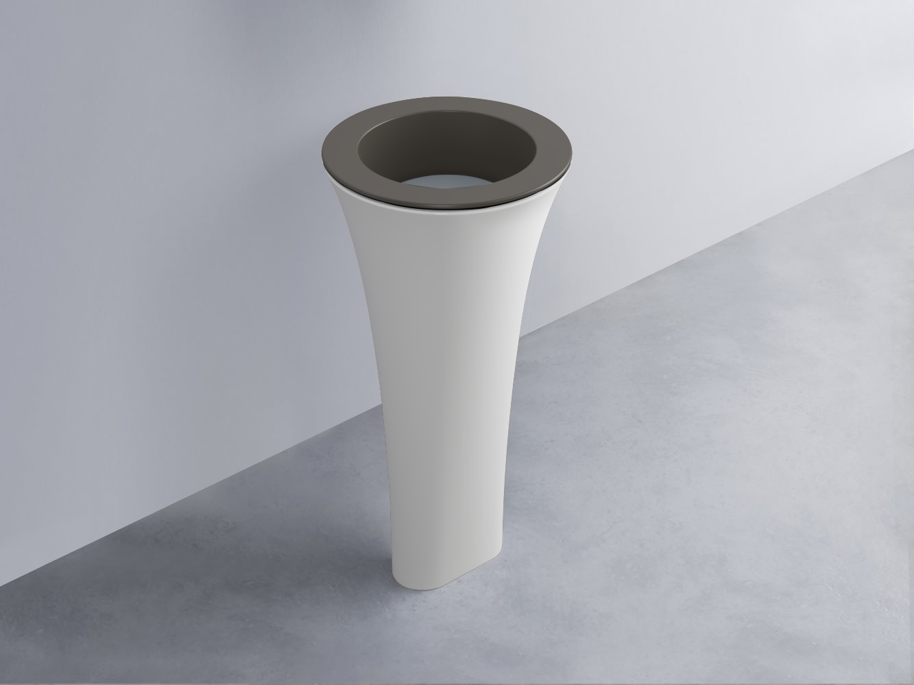 AMLA45-FN+AMPILT-BR+AMCOLT-BL Раковина Amedeo Tondo отдельностоящая cielo Enjoy + Amedeo Ceramica Cielo