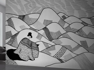 Affreschi & Affreschi Рулонные экологические штукатурные обои с пейзажами Season 1 Kw0901