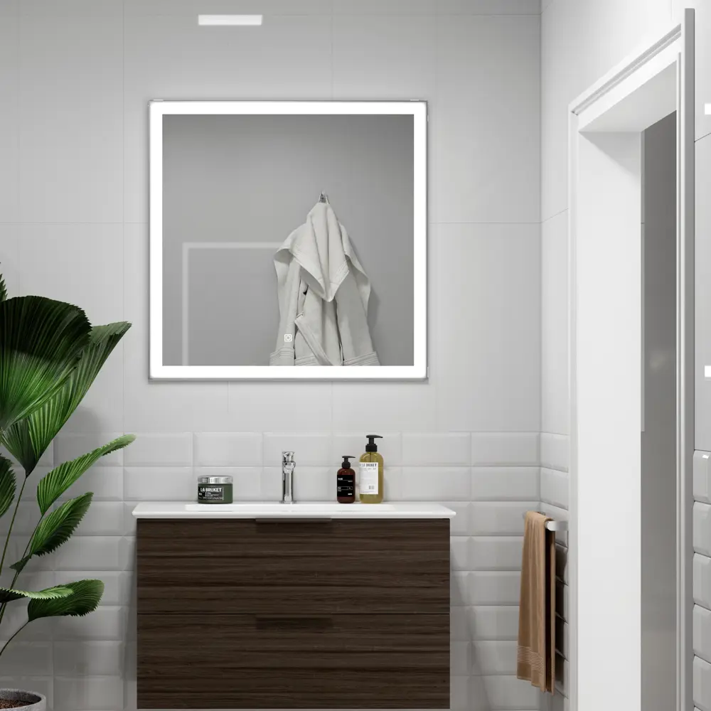 Плитка настенная Kerama Marazzi Полюс 29.5x59.5 см 1.26 м² цвет белый глянцевый STLM-2091393