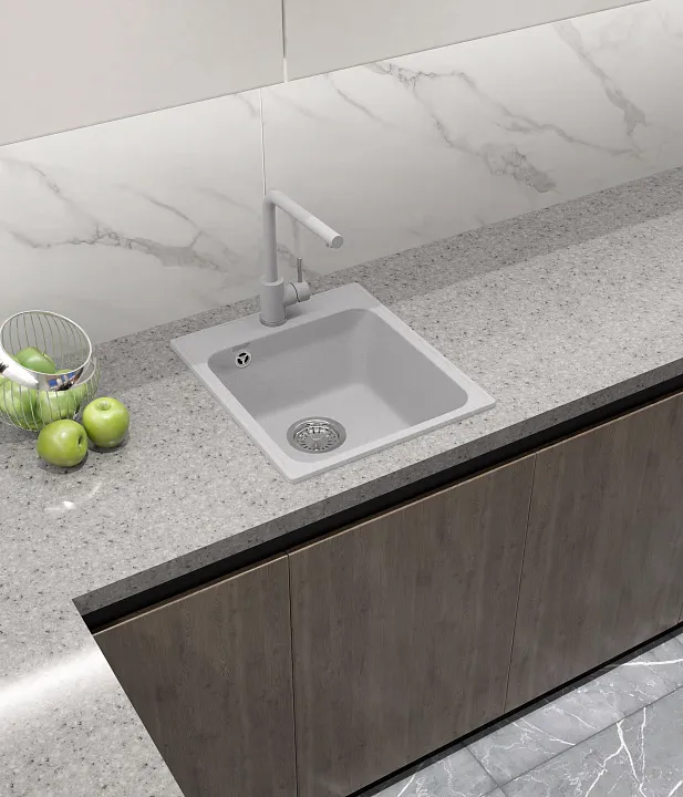 Кухонная мойка 17 GRANFEST QUARZ - Вид №1