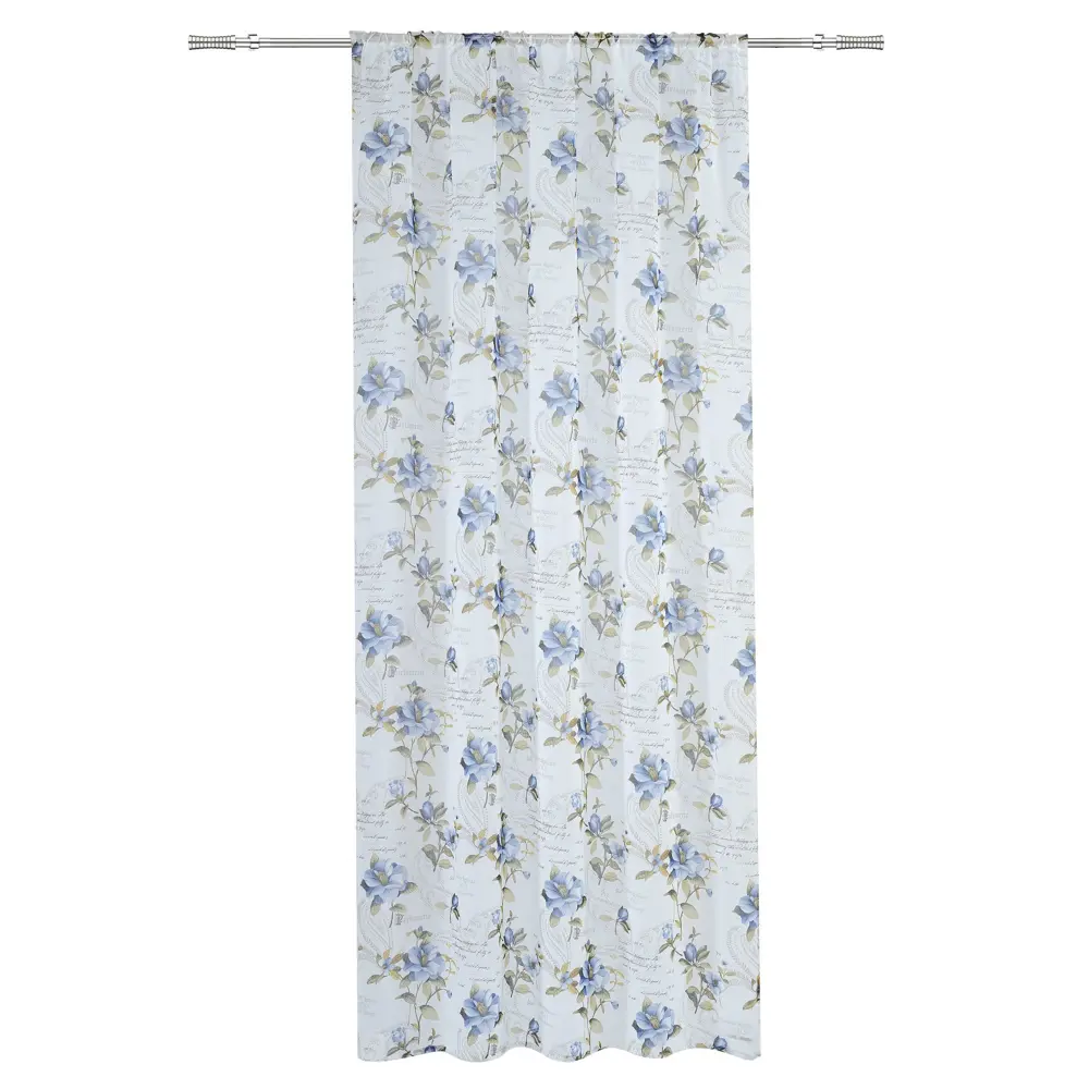 Тюль на ленте «Романтика» 140х260 см цвет синий Santreyd STLM-2194701