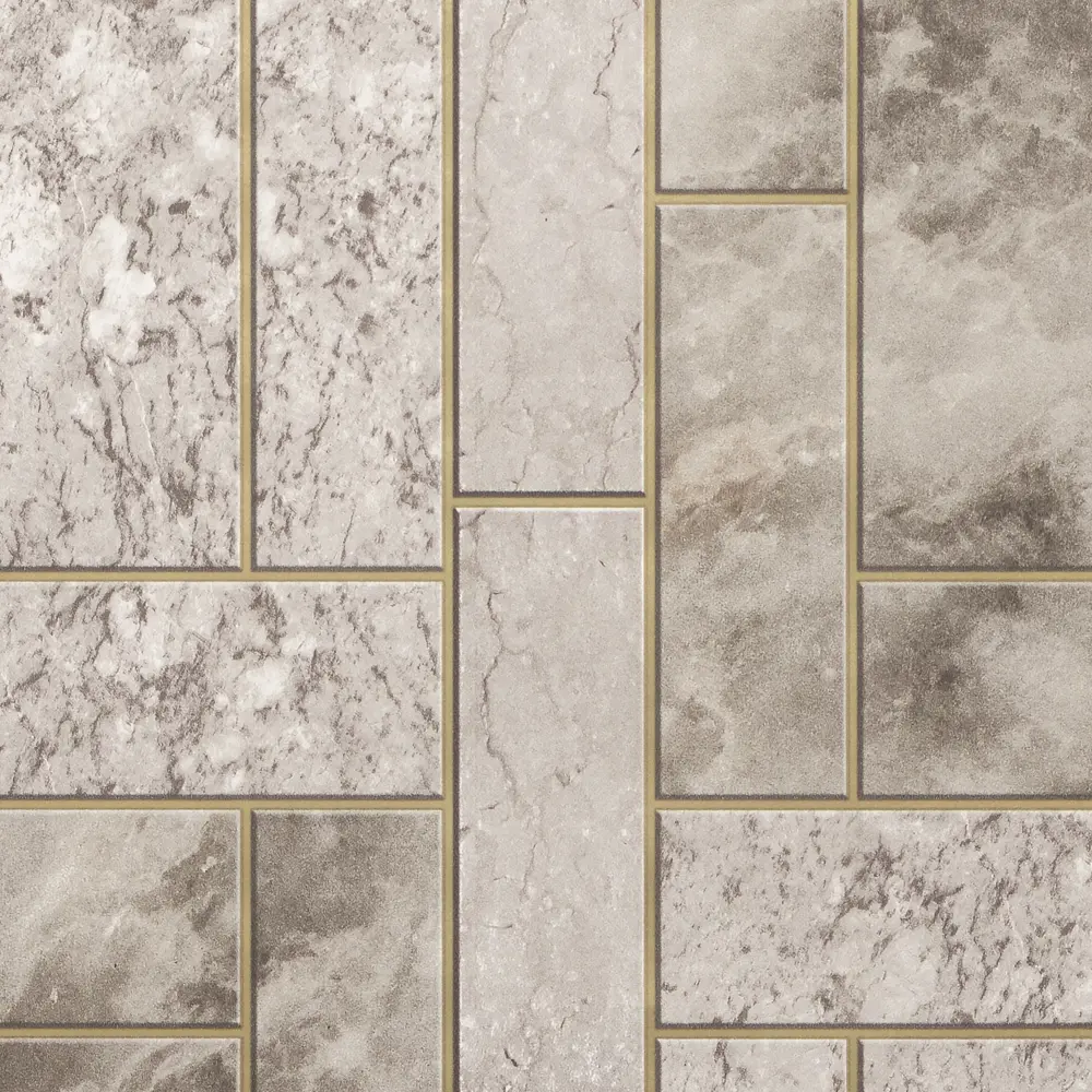 Обои бумажные Плитка серые 0.53 м 388-17 ВГ1 Santreyd STLM-2204350 - Вид №1