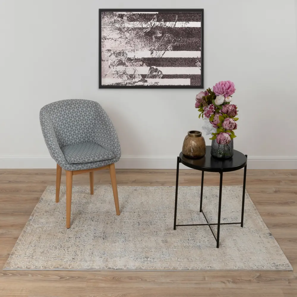 Ковер полипропилен Nika A0076B 160х230 см цвет бежевый STLM-2047367 - Вид №4