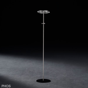 GSTC-BPS Круглая вешалка для одежды, опорная пластина: черная. PHOS