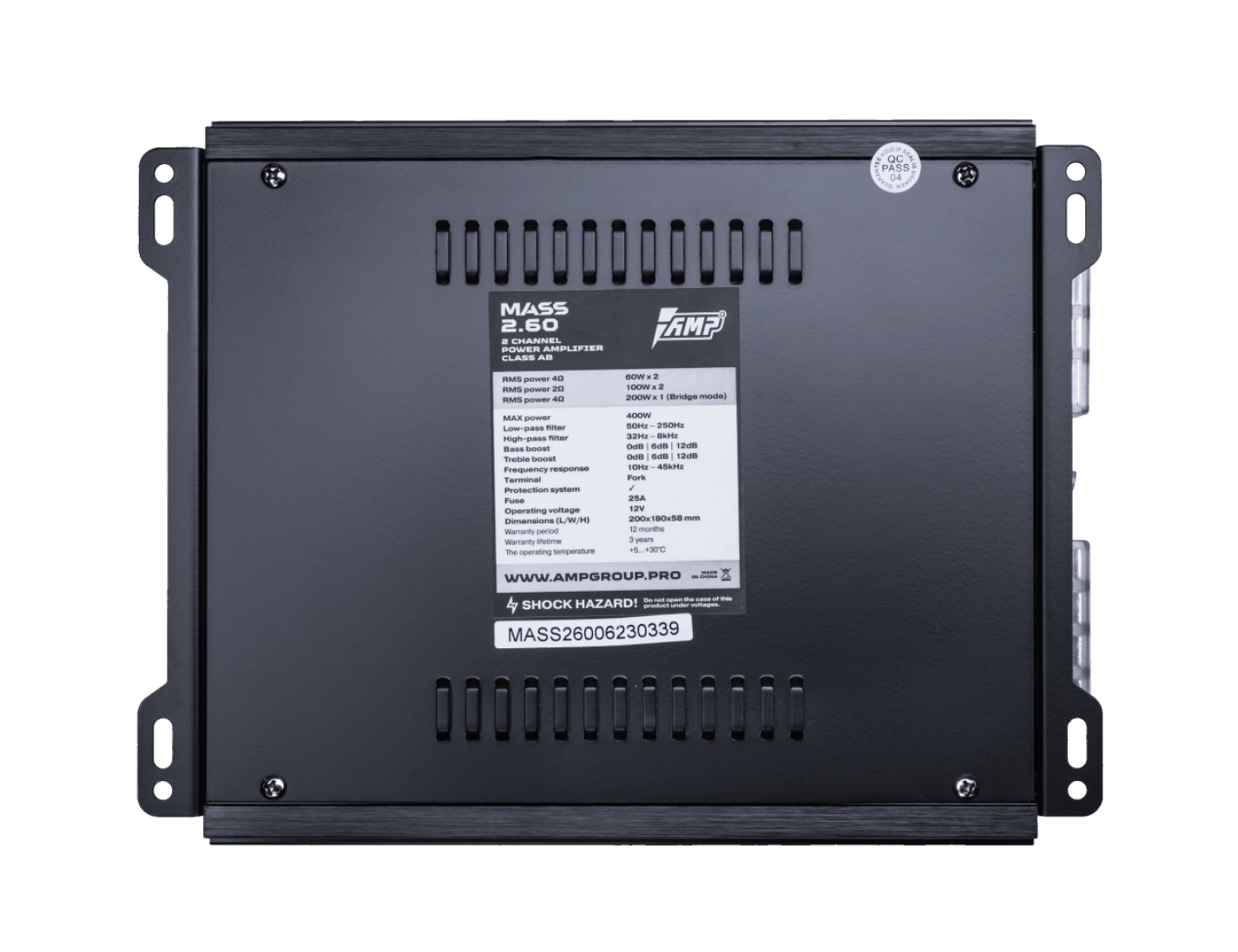 5492962 Усилитель AMP MASS 2.60 STDN-0033110 - Вид №2