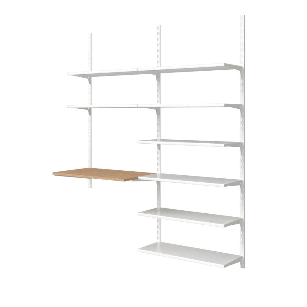 Направляющая двухрядная Spaceo 200 см цвет белый STLM-2199798 - Вид №3