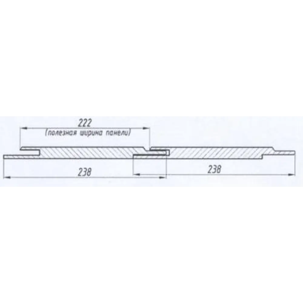 Santreyd Панель МДФ Дуб Альпин для стильной отделки стен 88401718 STLM-1013671 - Вид №2