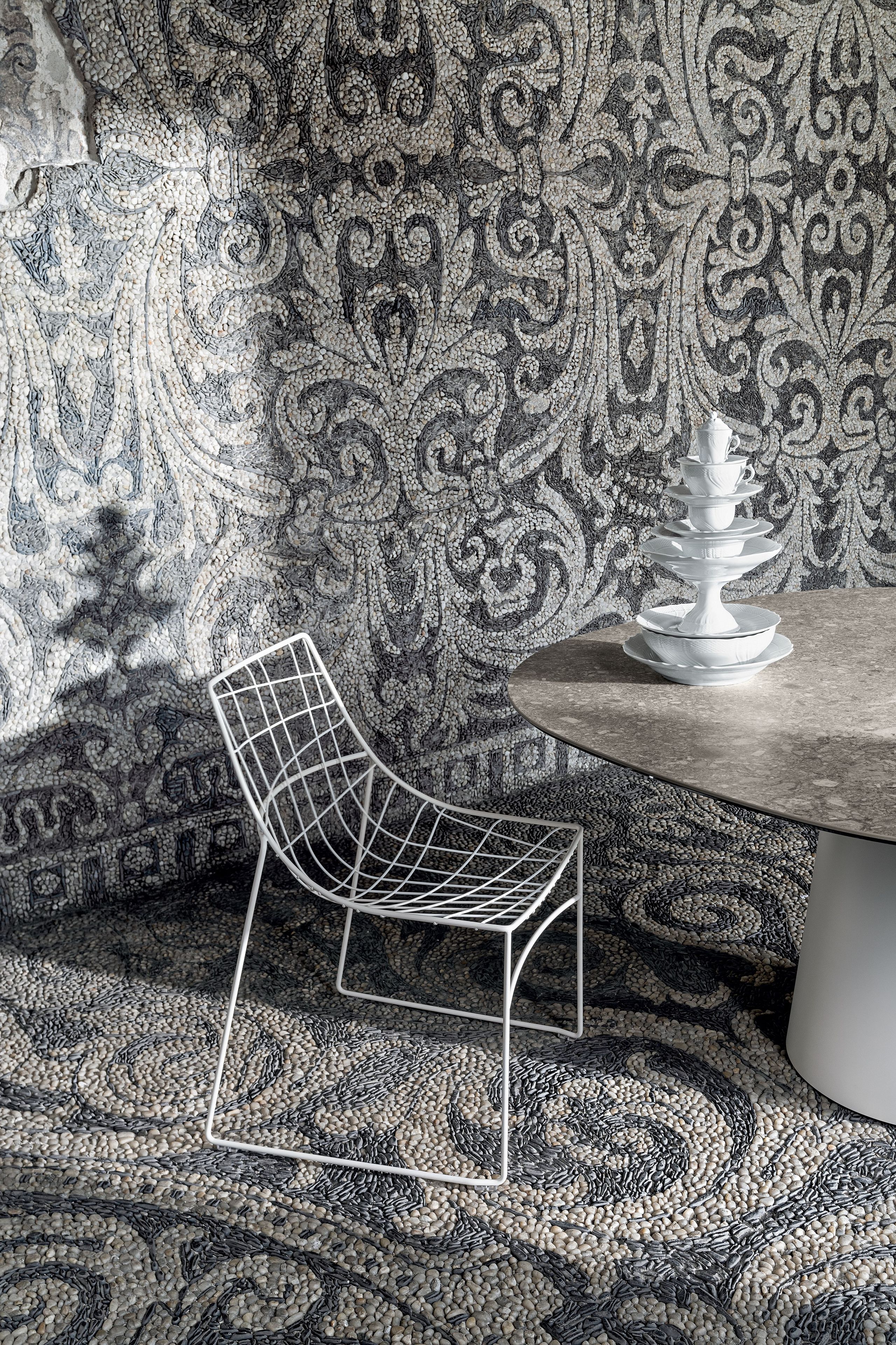 Штабелируемый металлический стул Sovet Italia KEYAH ARCH-00076046 - Вид №7