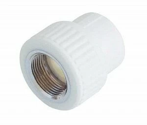 Муфта комбинированная KALDE D20х1/2" ВР белая