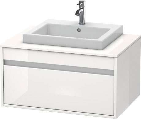 KT679403131 Ketho Тумбочка подвесная Сосна серебристая, декор Duravit - Вид №2