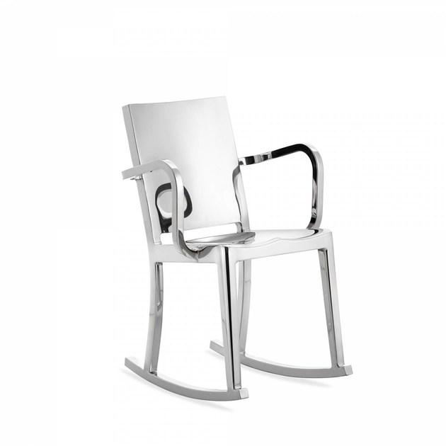 Emeco Кресло-качалка из алюминия с подлокотниками Hudson sun-id-1422639 - Вид №1