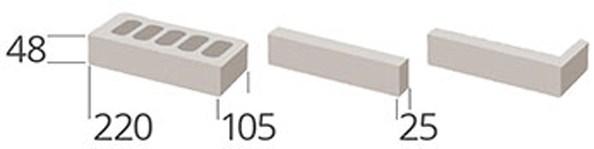 B&B Rivestimenti Naturali Внутренняя и внешняя напольная / настенная плитка Mattoni smaltati Croma24 - Вид №3