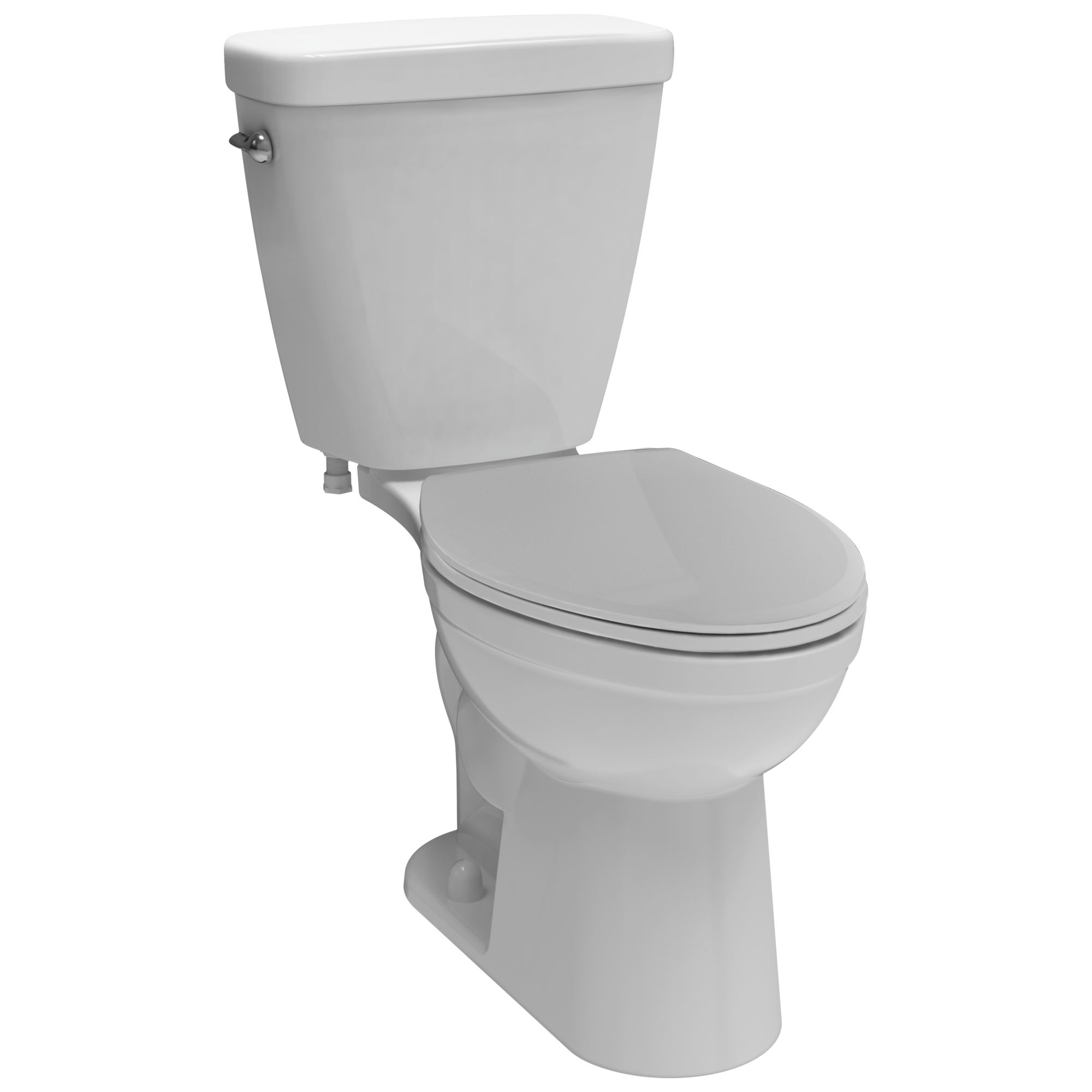 Удлиненный туалет Delta Faucet PRÉLUDE C43101-WH