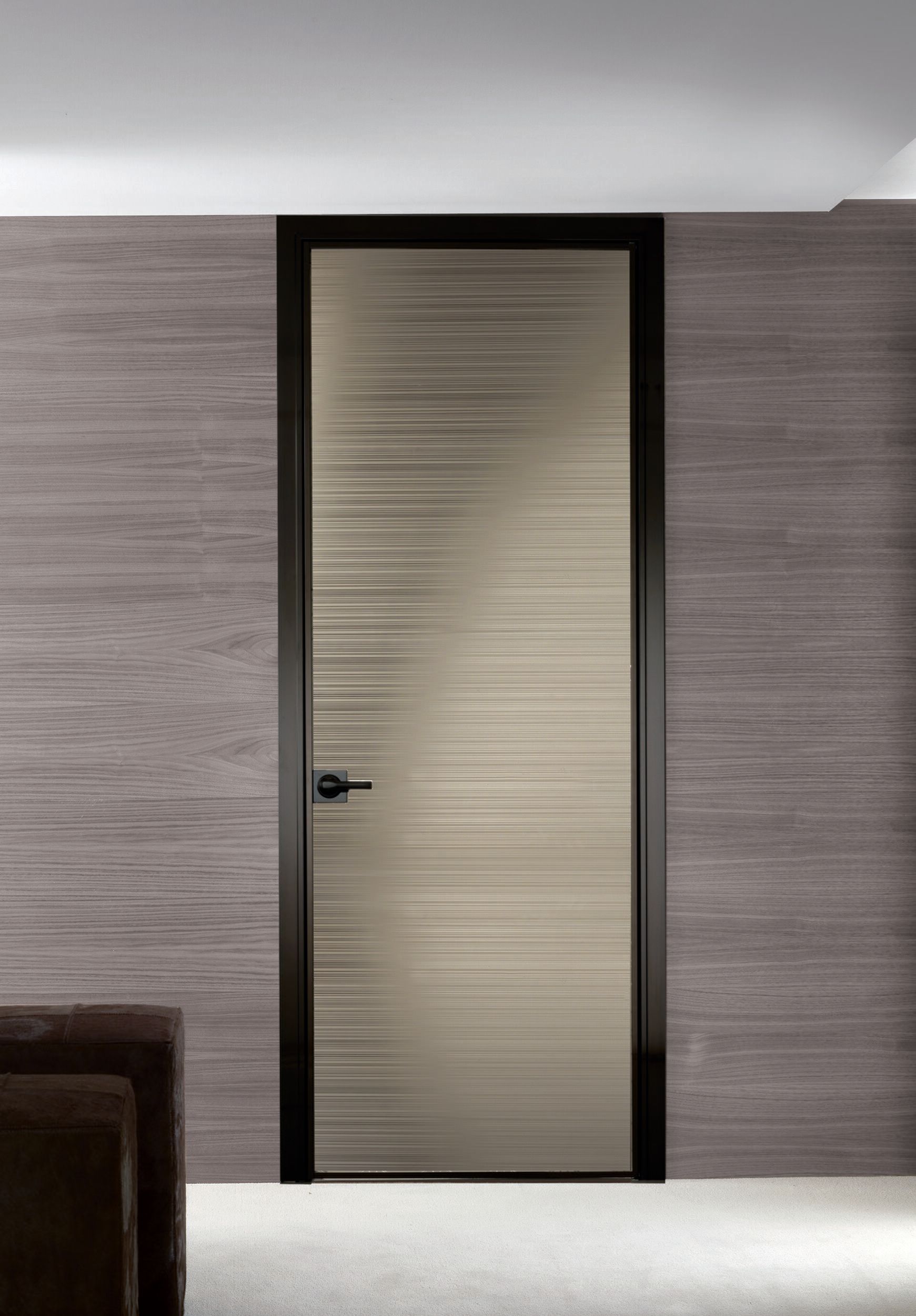 Матовое стекло распашная дверь Longhi Aluminiun Chic-Doors ARCH-00072285 - Вид №2