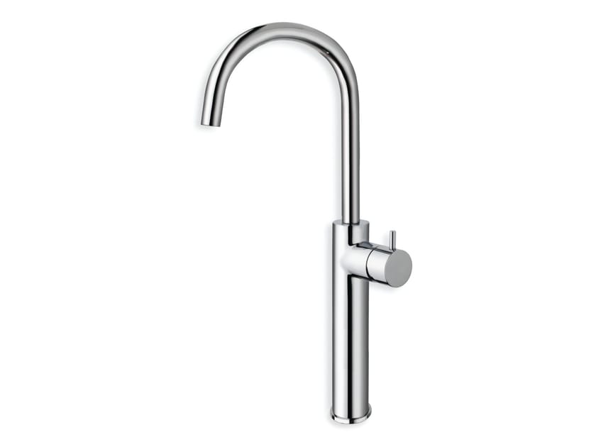 Однорычажный смеситель для раковины CRISTINA Rubinetterie зеленый триколор ARCH-00116005