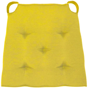 Сидушка Pharell 40/35x40 см цвет желтый Banana 4