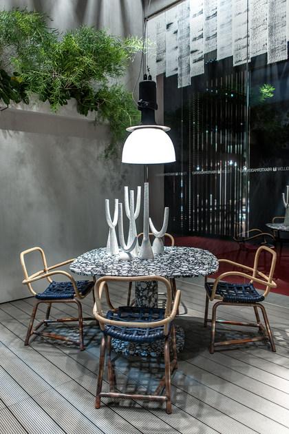 BAXTER Квадратный мраморный стол Matera sun-id-1479187 - Вид №1