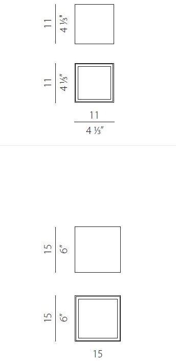PANZERI Бра / потолочный светильник из алюминия и стекла Three sun-id-1425419 - Вид №7