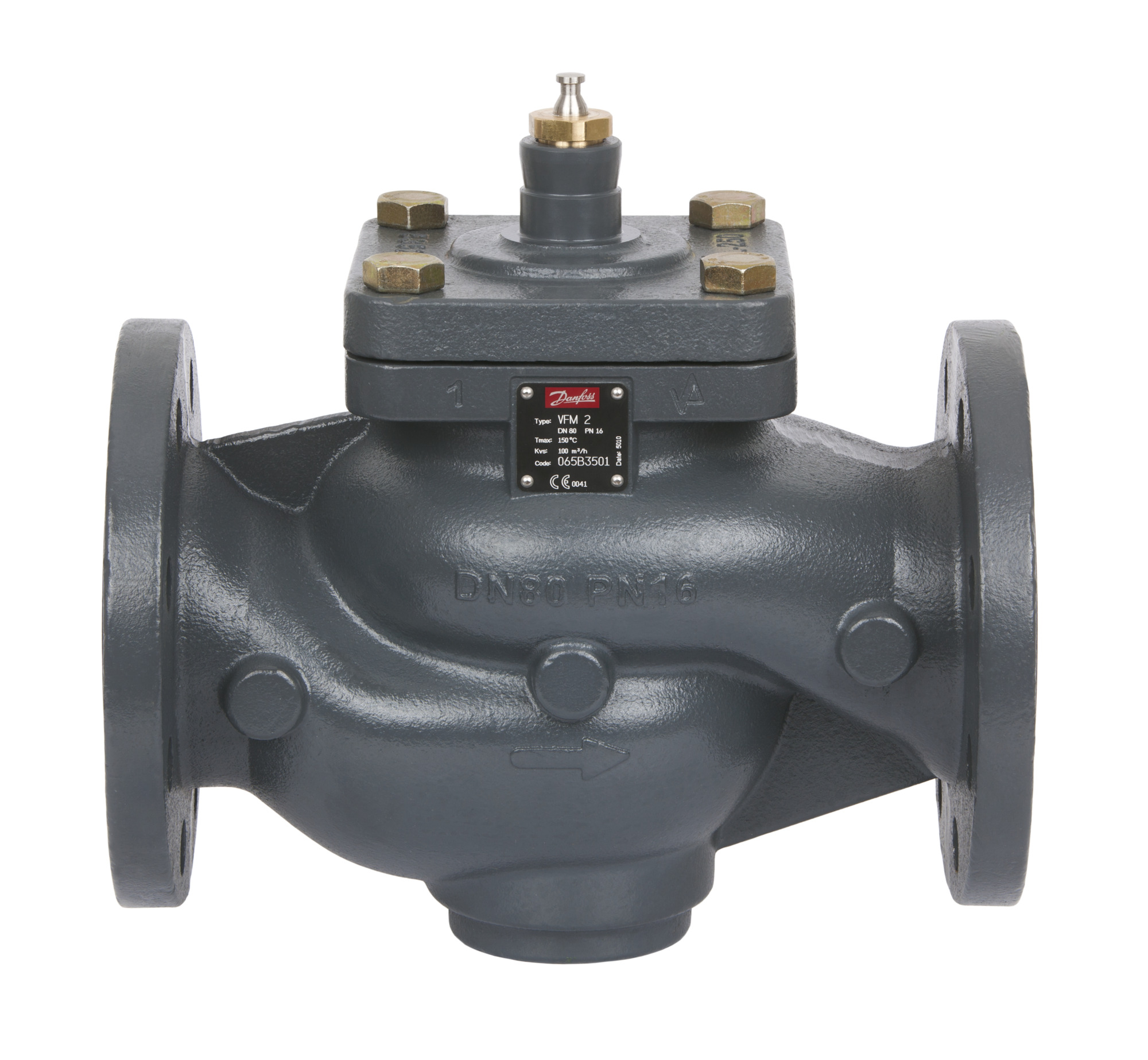 Danfoss Клапан регулирующий VFM 2 фланцевый VFM 2 Py 25 50/40 2-ходовой клапан 065B3061  - Вид №17