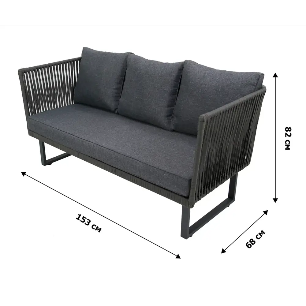 Набор мебели Стелла GS001 металл цвет серый Santreyd STLM-2106224 - Вид №11