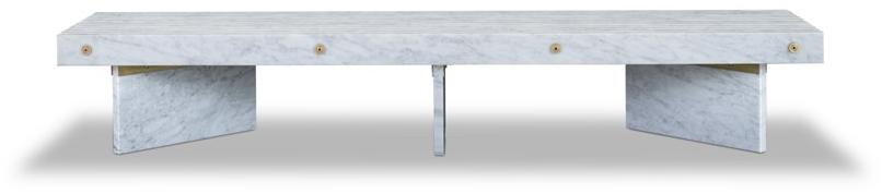 BAXTER Прямоугольный мраморный журнальный столик sun-id-1373714 - Вид №3