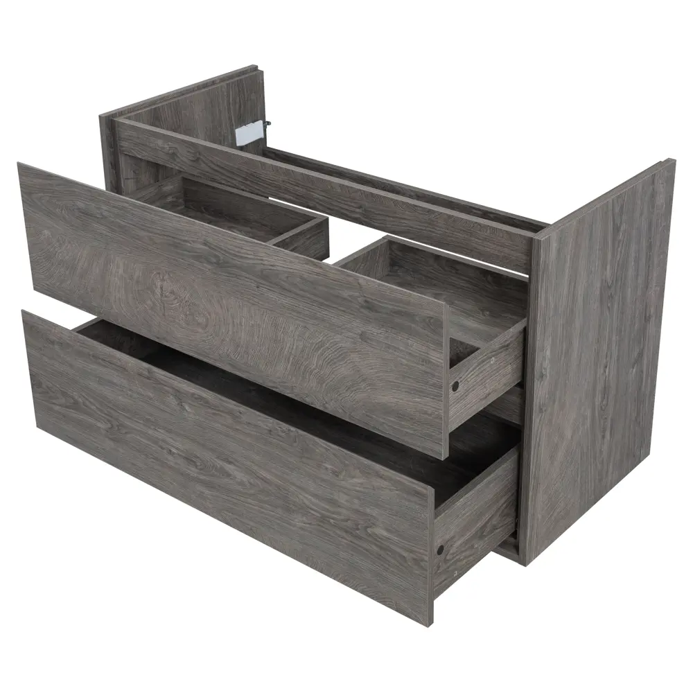 Тумба под раковину KONSENSA Мокка 2.0 подвесная 105 см цвет серый дуб STLM-2172011 - Вид №6