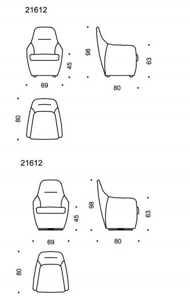 Wittmann Кресло с подставкой для ног Bonnie sun-id-1446784 - Вид №3